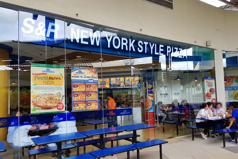 S&R pizza ayala cebu