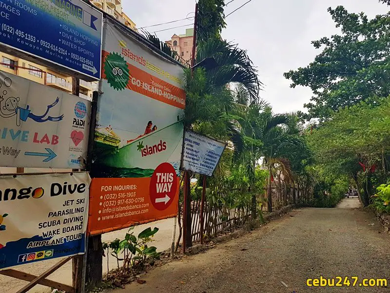 island banca cruise mactan entrance