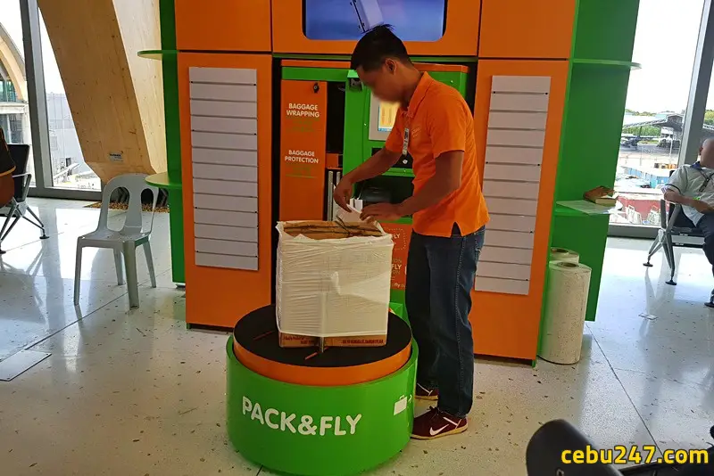 pack&fly baggage wrap cebu airport