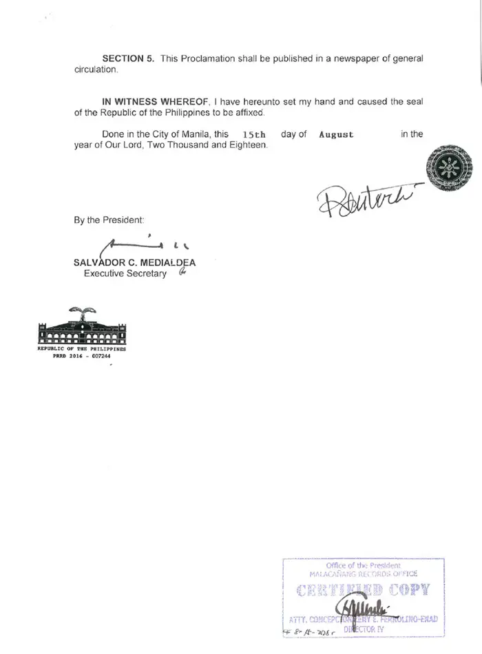 public holidays ph 2019