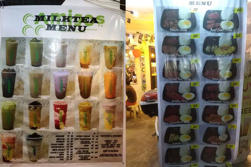 Amigos Food Corner Menu