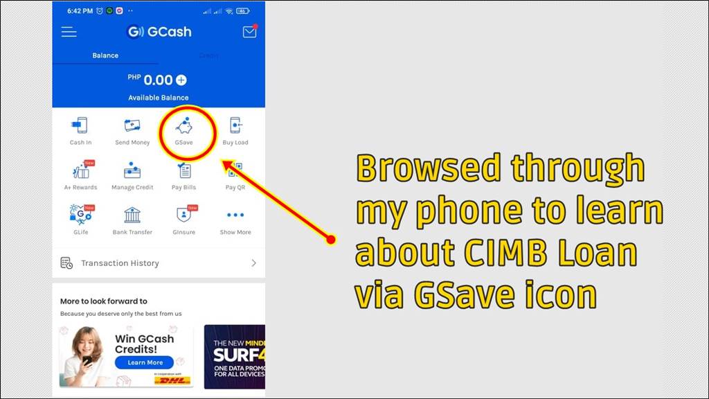 CIMB Loan via Gcash App