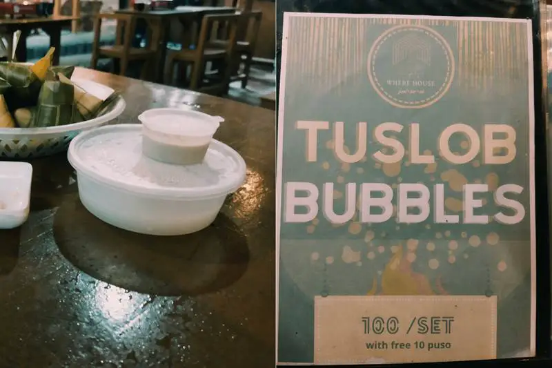Tuslob Bubbles Where House