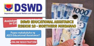 dswd educational assistance region 10 procedure registration link