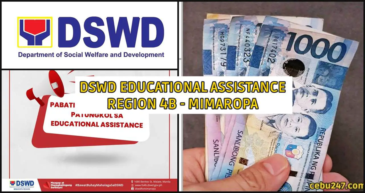 dswd educational assistance region 4b mimaropa online registration link