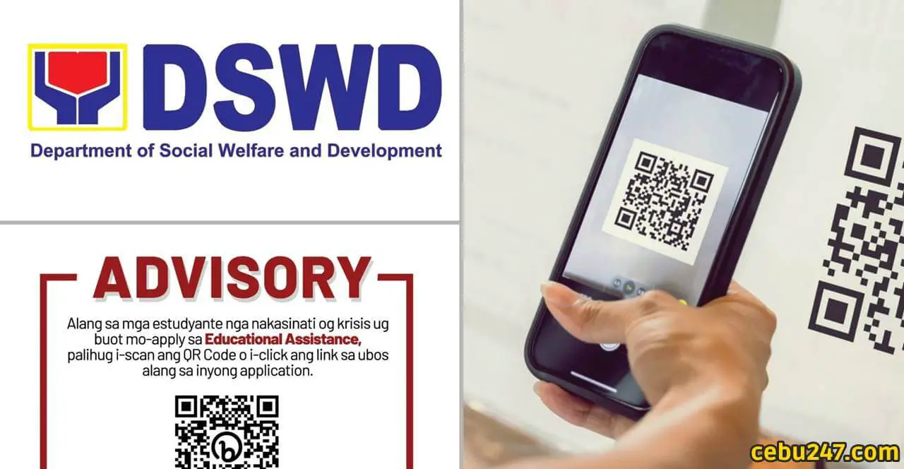 dswd online registration qr code educational assistance