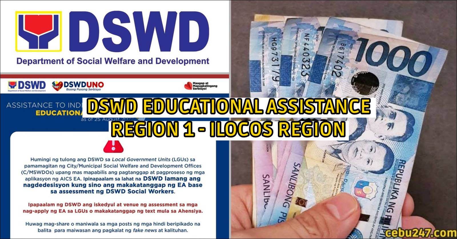 dswd region 1 educational assistance ilocos region