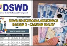 dswd region 2 Cagayan Valley cash assistance education link