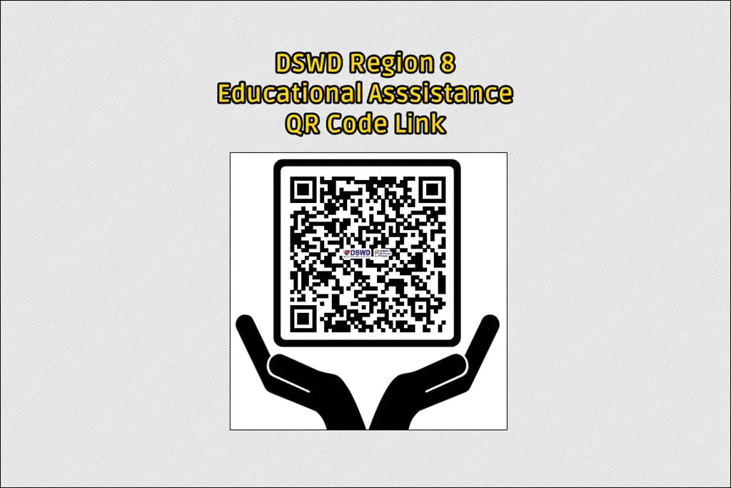 dswd region 8 qr code link for educational cash assistance