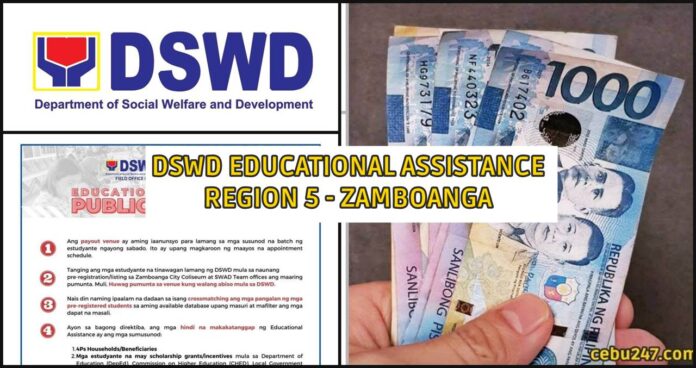 dswd region 9 Zamboanga educational cash assistance registration
