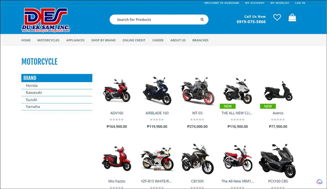 how to apply du ek sam motorcycle loan