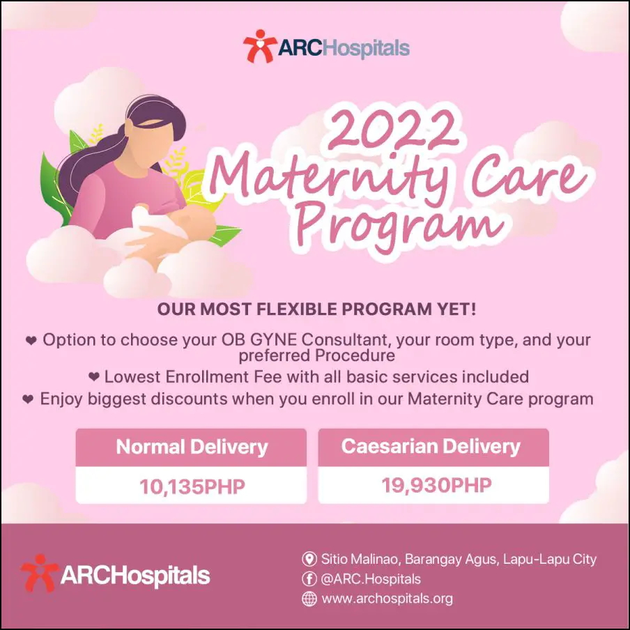 ARC MATERNITY PACKAGE 2022
