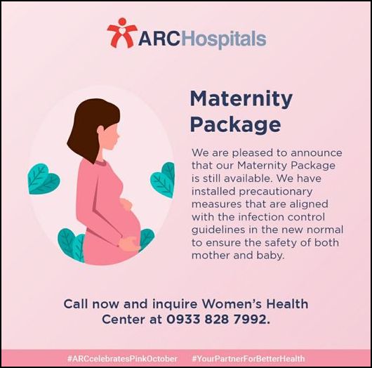MATERNITY PACKAGE AT ARC