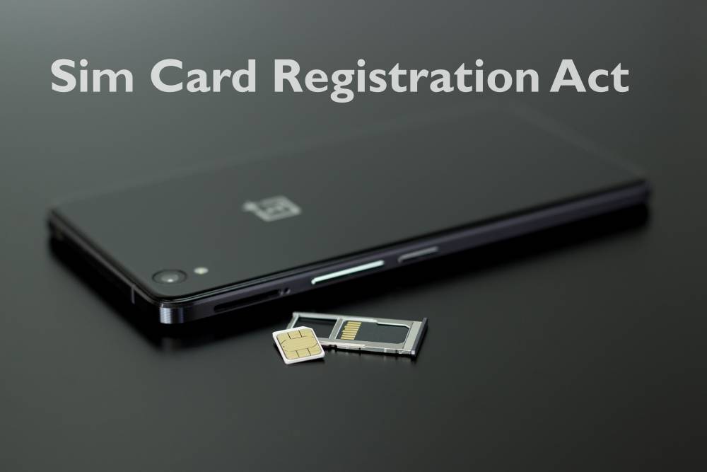 Sim Card Registration Act