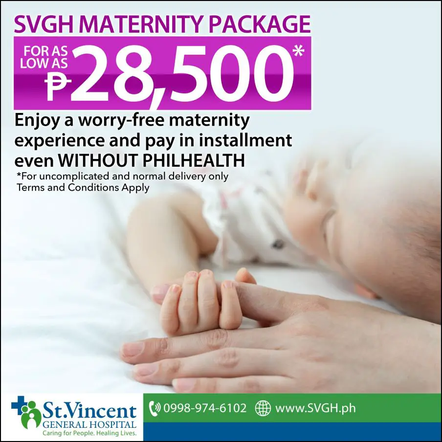 SVGH MATERNITY PACKAGE