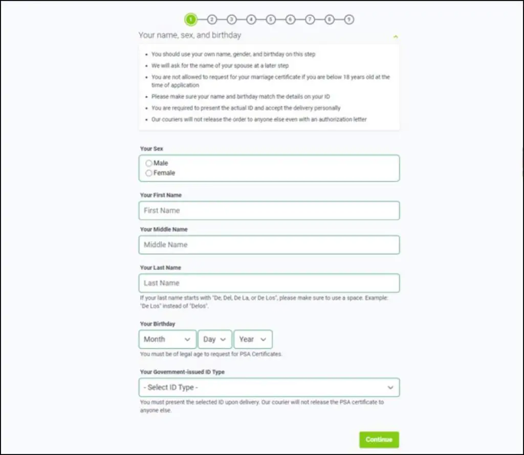 PSA MARRIAGE CERT 