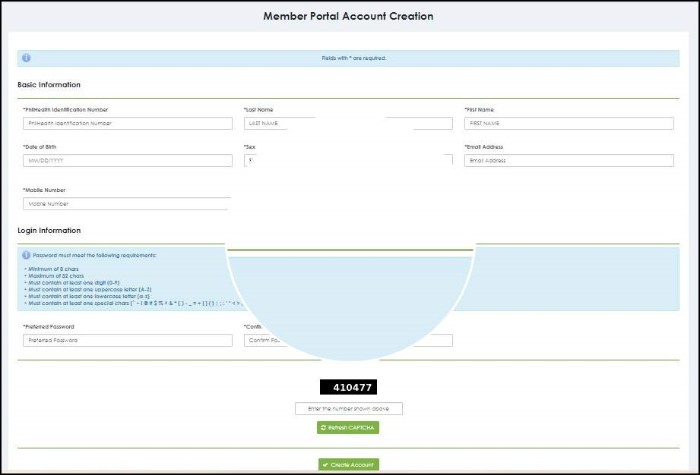 philhealth Member Portal Account Creation