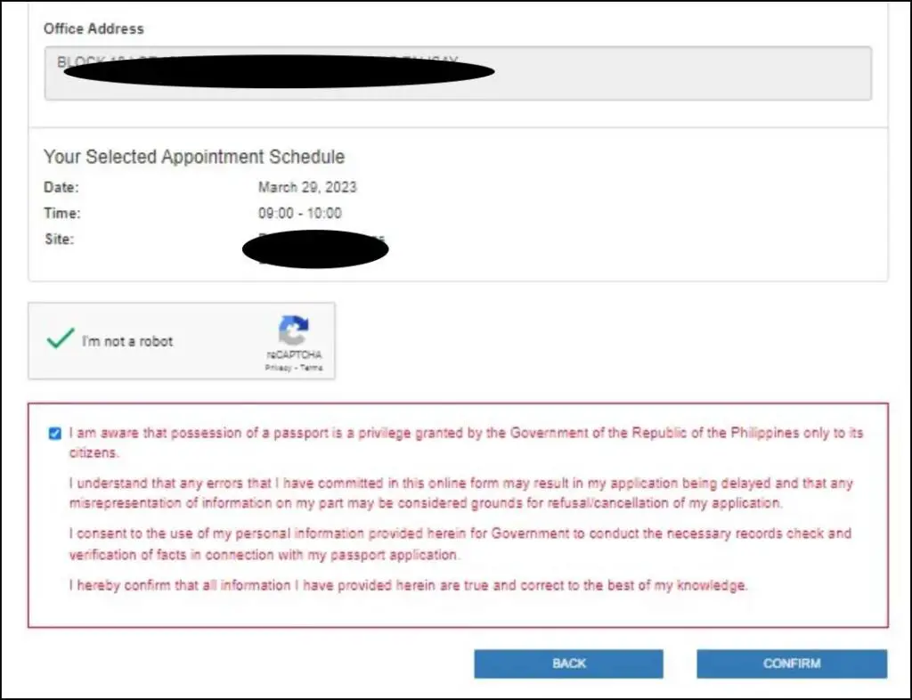 Passport Application