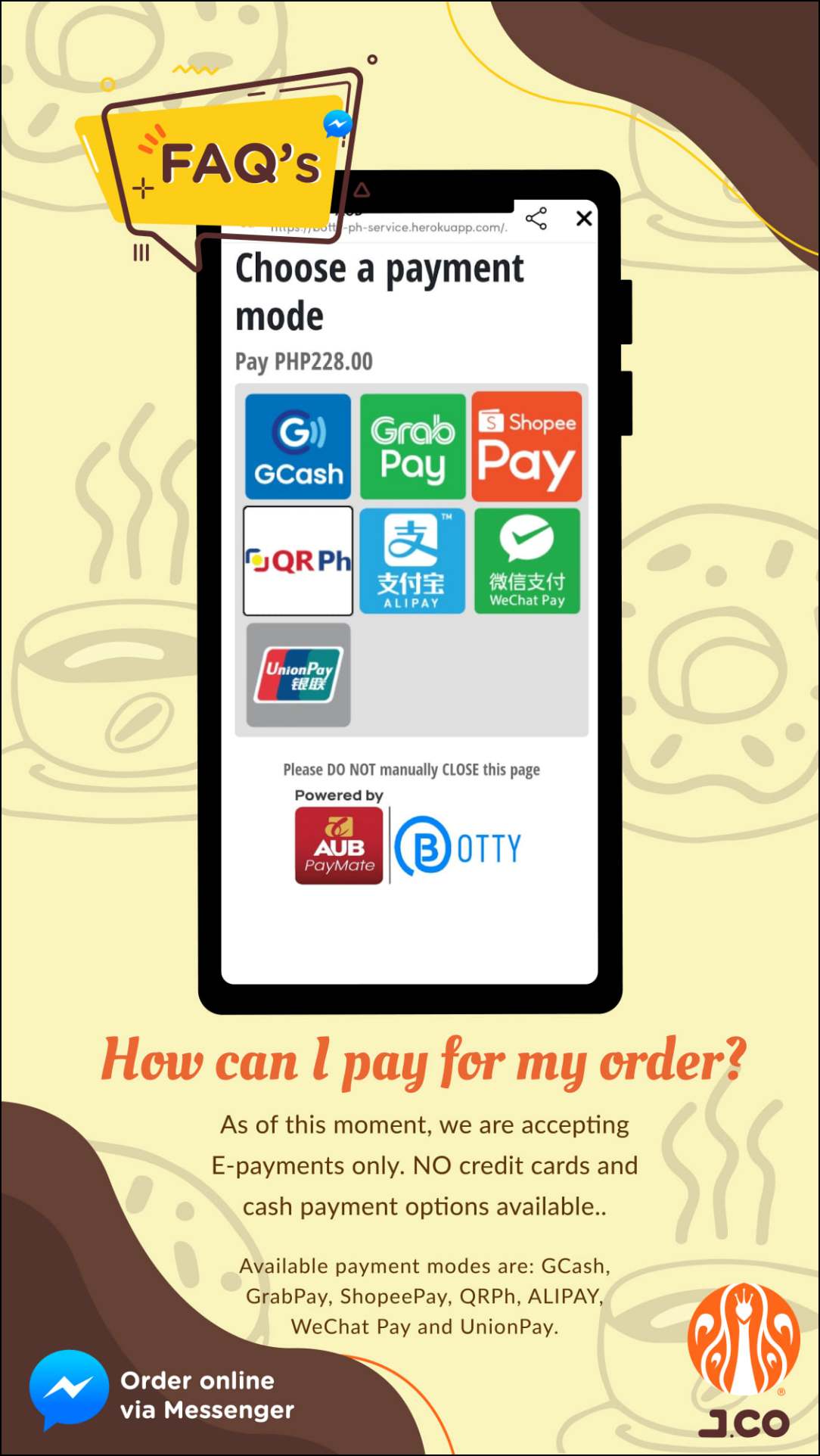 HOW TO PAY ORDER
