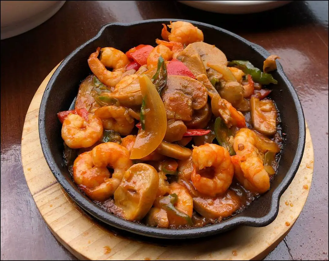 Sizzling Gambas