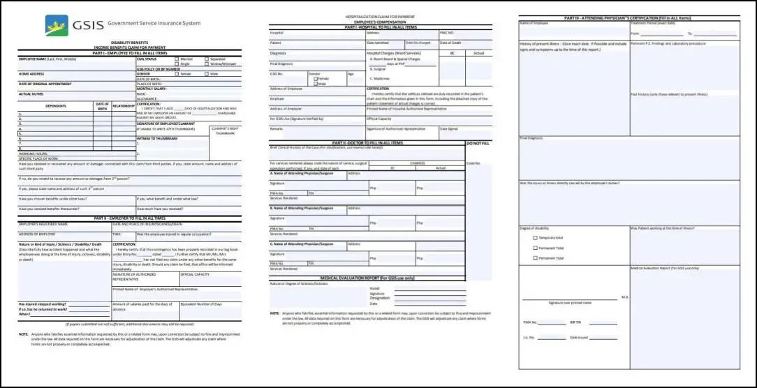 DISABILITY FORM