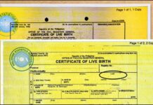 birth cert